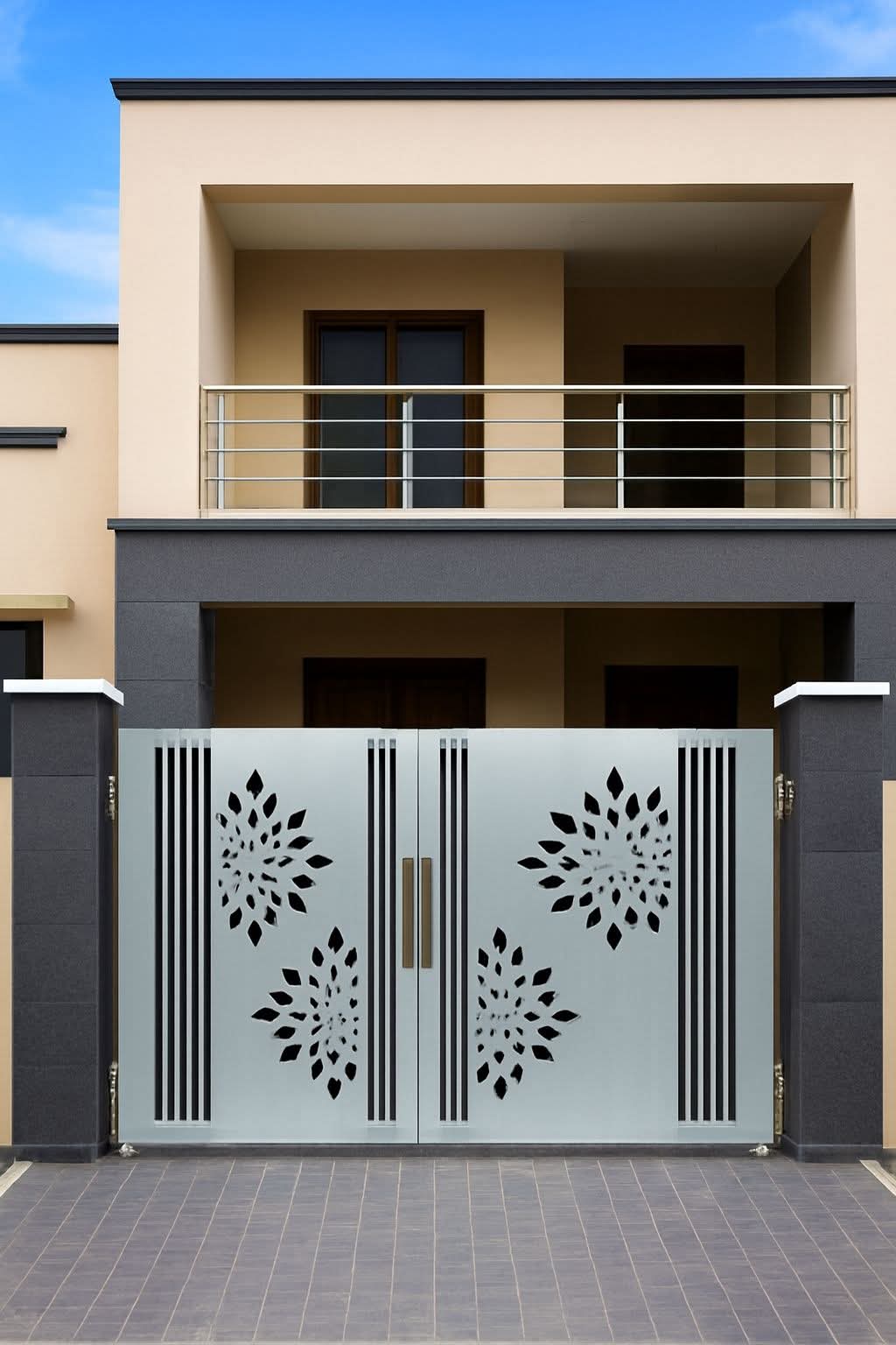Sunflower Pattern Gate