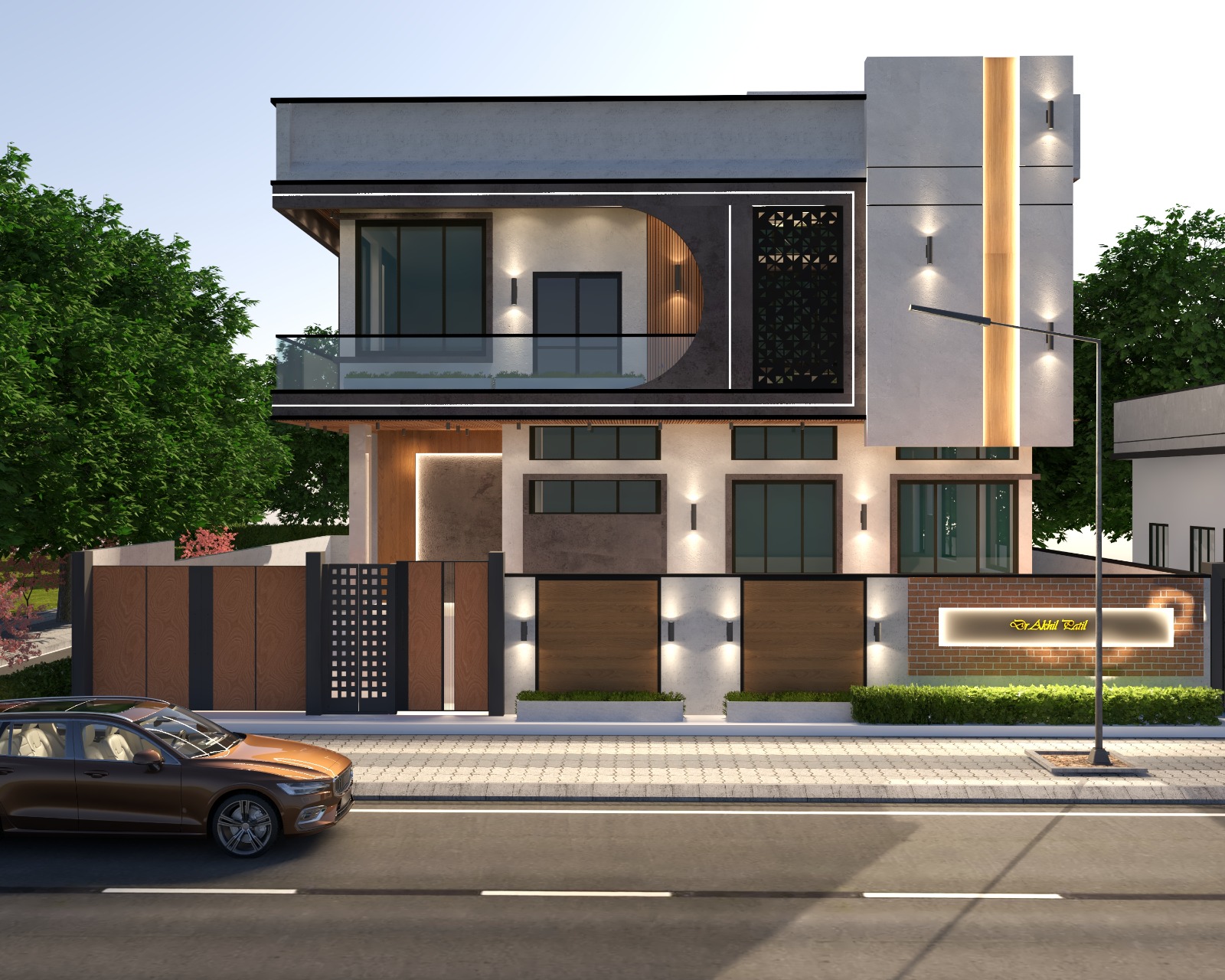 Modern Villa Elevation