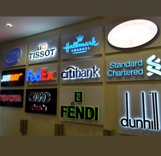 LED signage project